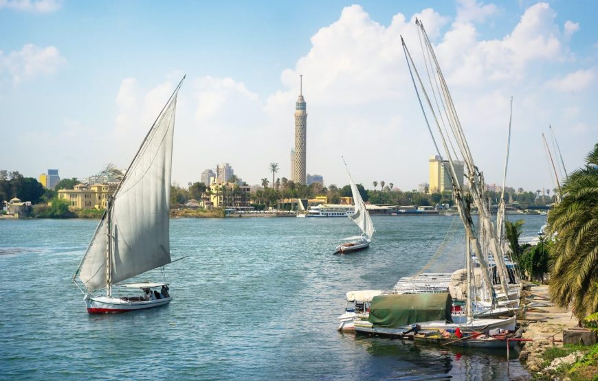 Cairo: 1 or 2-Hour Felucca Ride on the Nile with Transfers