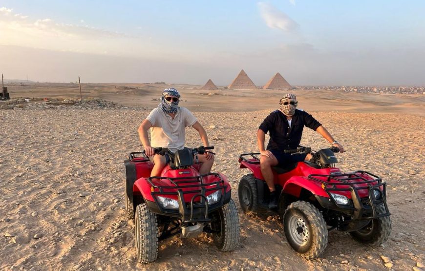 Cairo: Pyramids Quad Bike Adventure & Optional Camel Ride