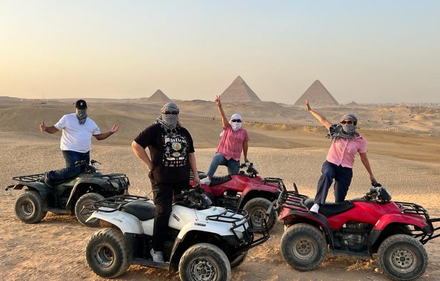 Cairo: Pyramids Quad Bike Adventure & Optional Camel Ride