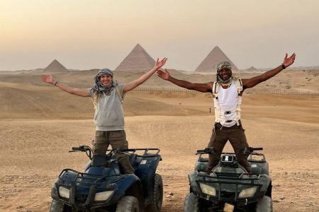 Cairo: Pyramids Quad Bike Adventure & Optional Camel Ride