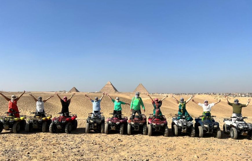 Cairo: Pyramids Quad Bike Adventure & Optional Camel Ride